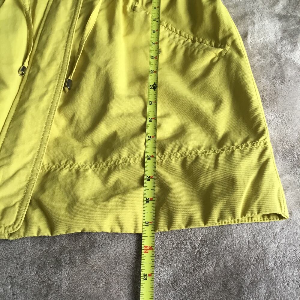 Kenneth Cole Yellow Anorak Hooded Jacket Sz S - Picture 11 of 12